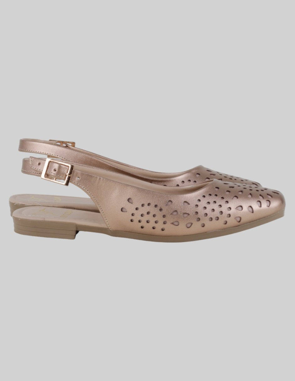 Loafers  en Sintético – Dorado talla 25