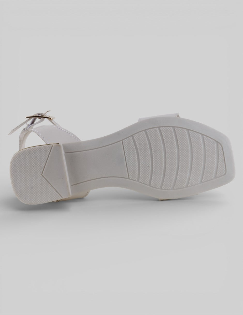 Sandalias de piso  en Sintético – Blanco talla 23