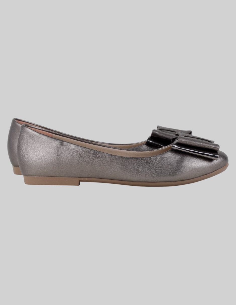 Flats clásicas  en Sintético – Dorado talla 24