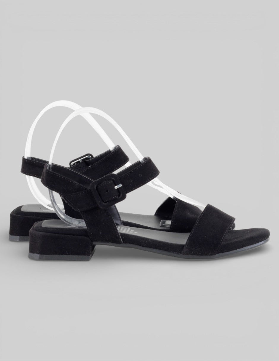 Sandalias de piso  en Gamuza – Negro talla 24