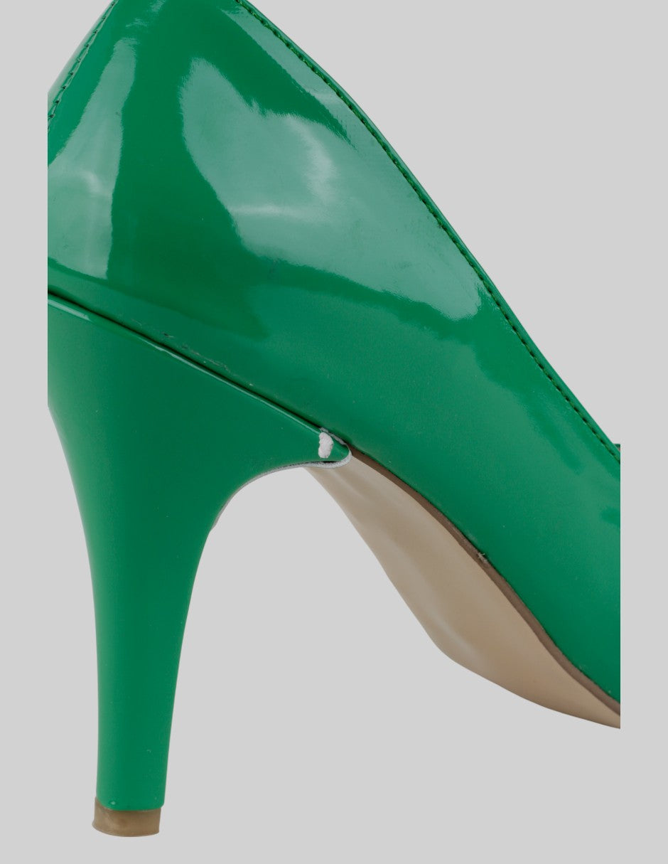 Zapatillas  en Charol – Verde talla 25