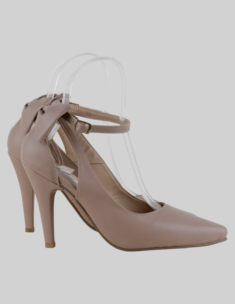 Zapatillas  en Piel vegana – Beige talla 26