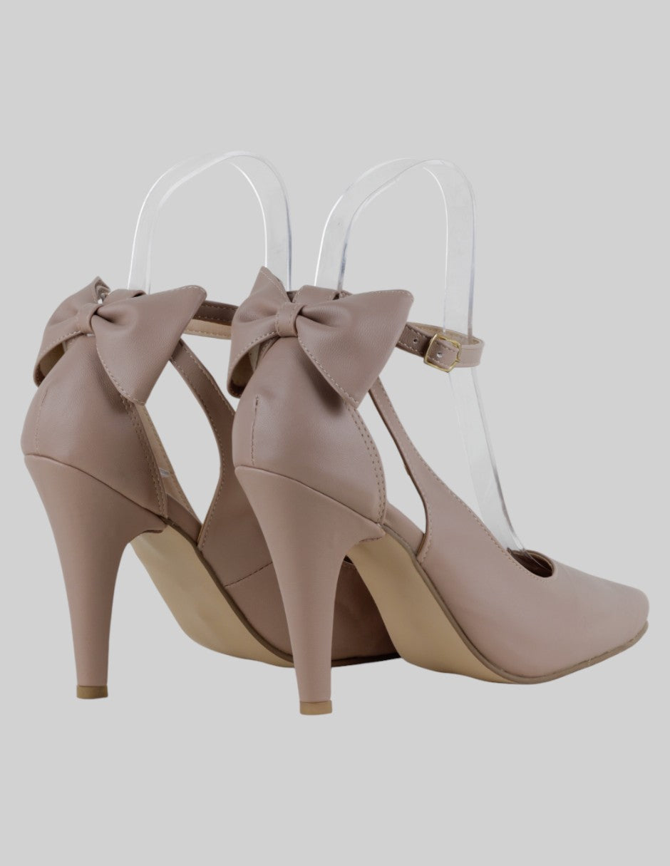 Zapatillas  en Piel vegana – Beige talla 26
