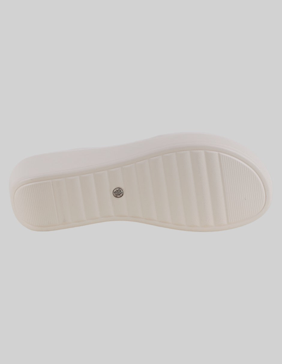 Sandalias con plataforma  en Sintético – Blanco talla 23
