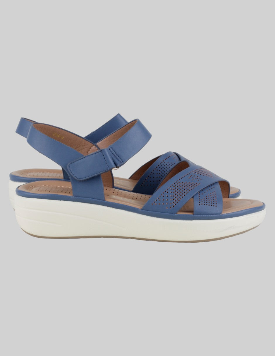 Sandalias con plataforma  en Sintético – Azul talla 24