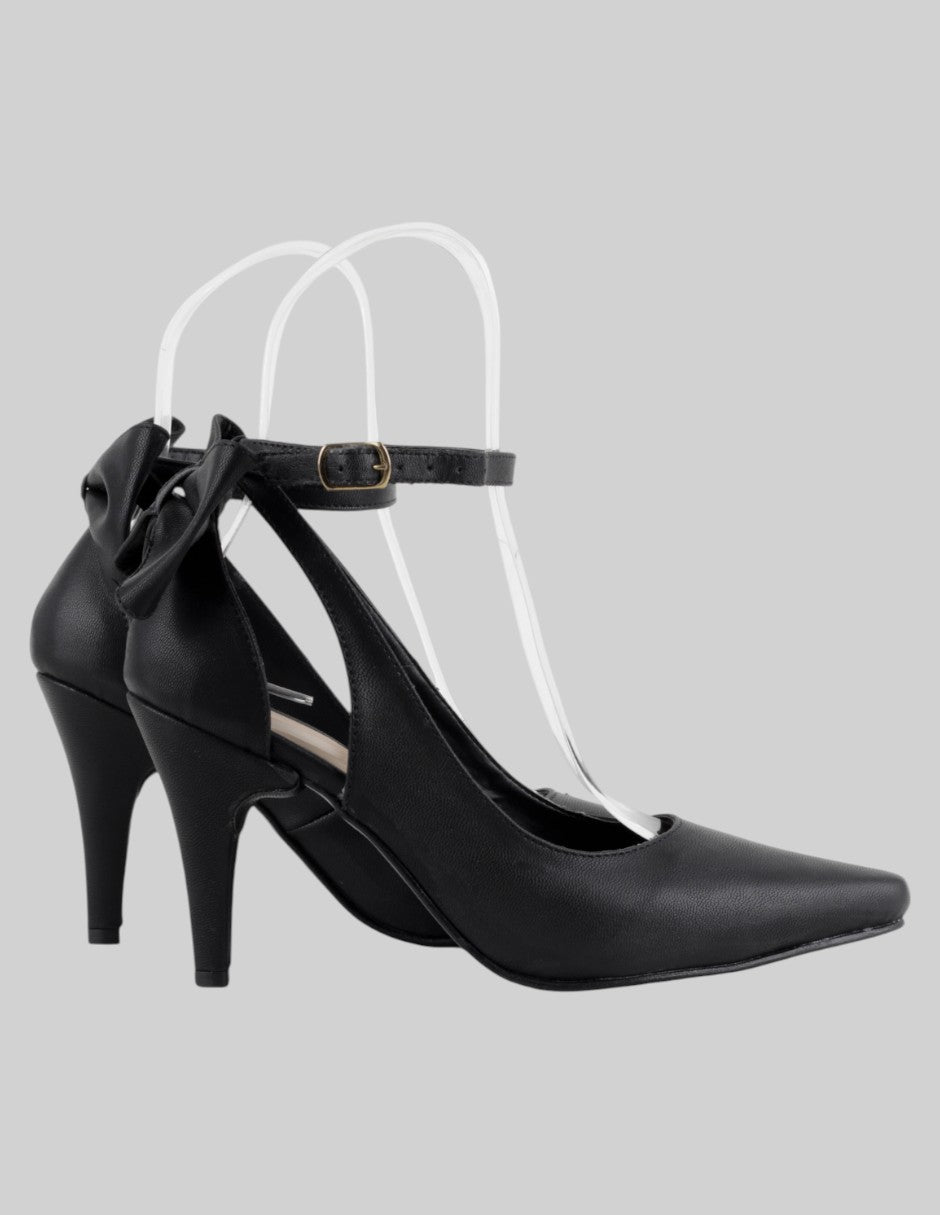 Zapatillas  en Piel vegana – Negro talla 24