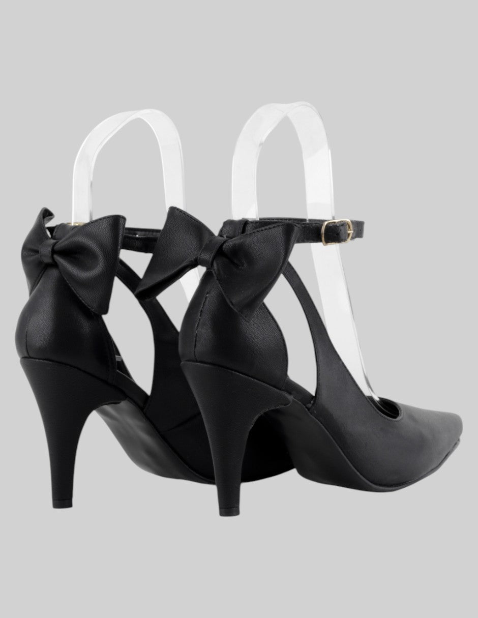 Zapatillas  en Piel vegana – Negro talla 24