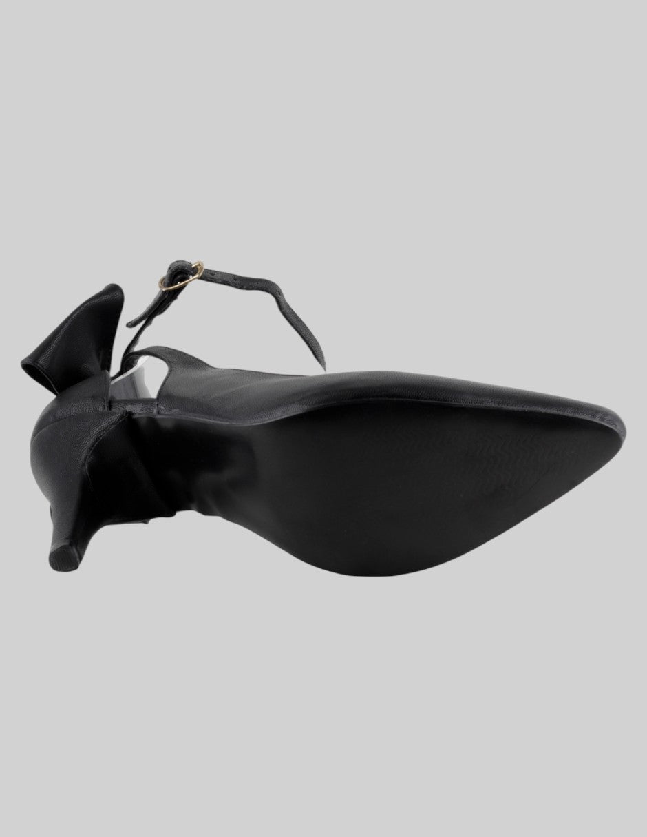 Zapatillas  en Piel vegana – Negro talla 24