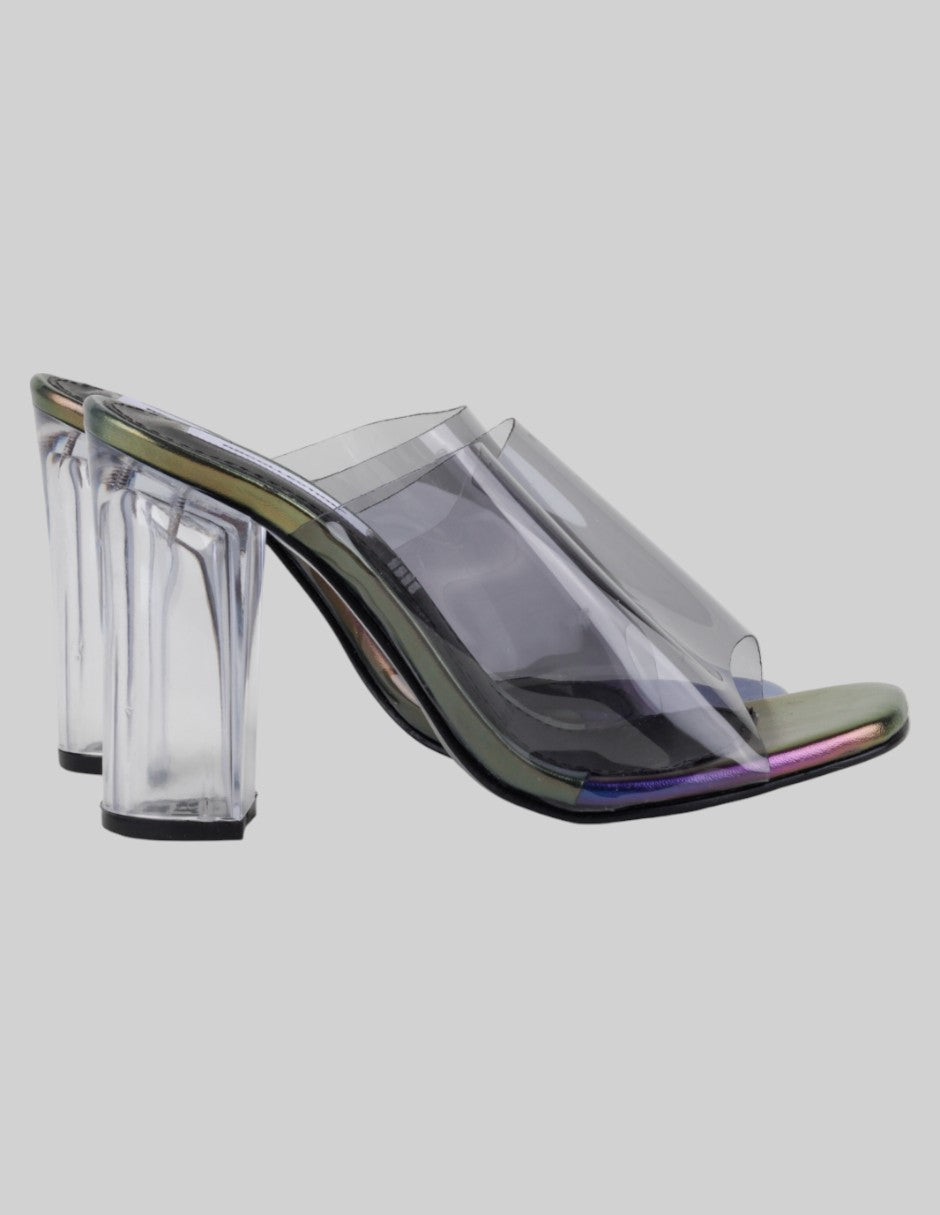 Sandalia con tacón  en Sintético – Multicolor talla 23