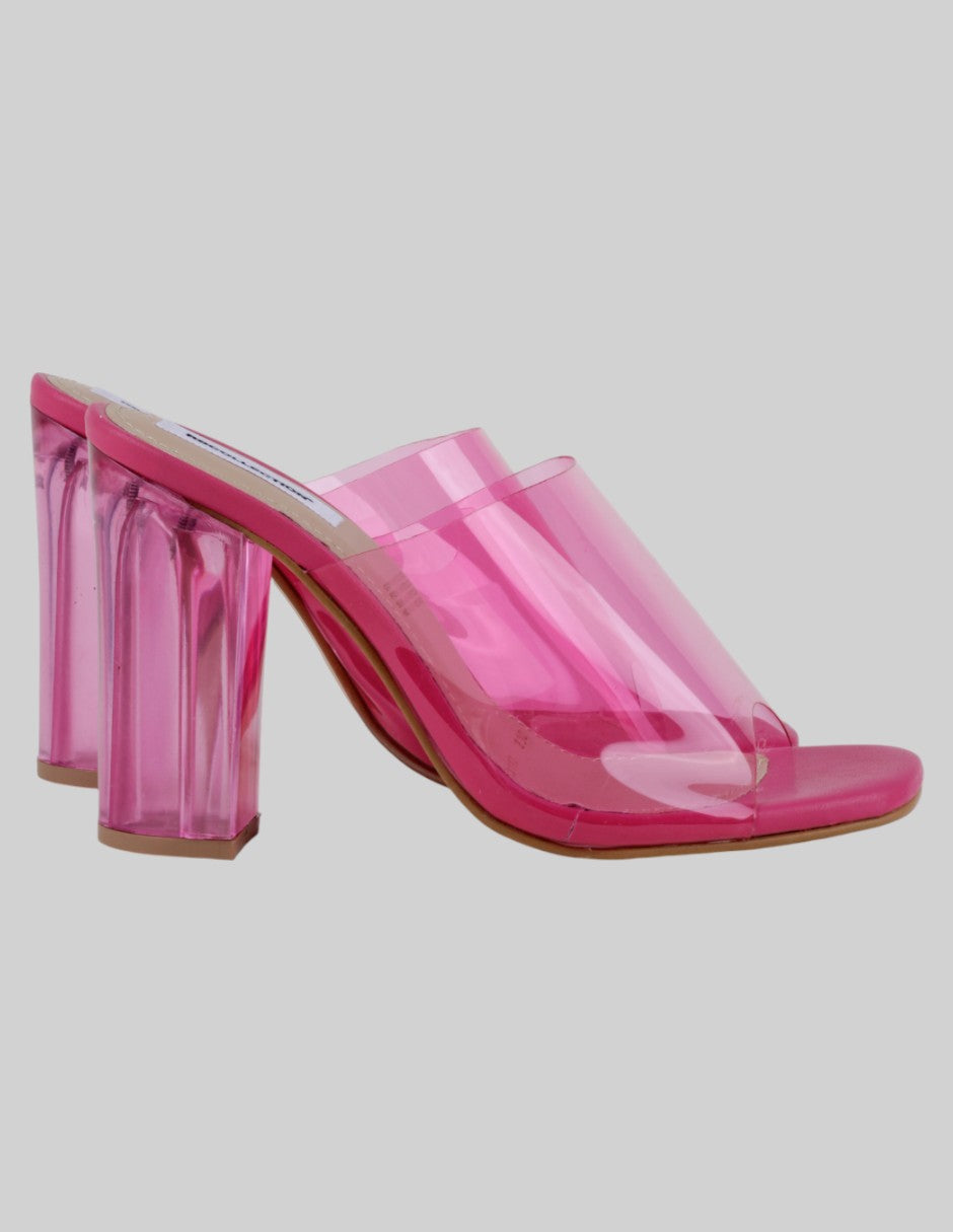 Sandalia con tacón  en Sintético – Rosa talla 23