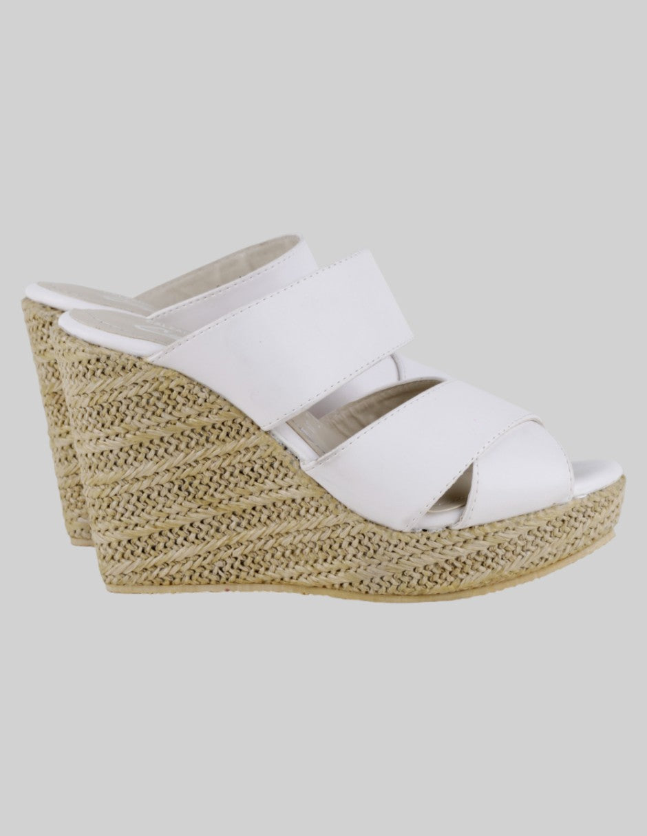 Sandalias con plataforma  en Sintético – Blanco talla 23