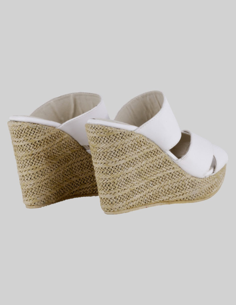 Sandalias con plataforma  en Sintético – Blanco talla 23