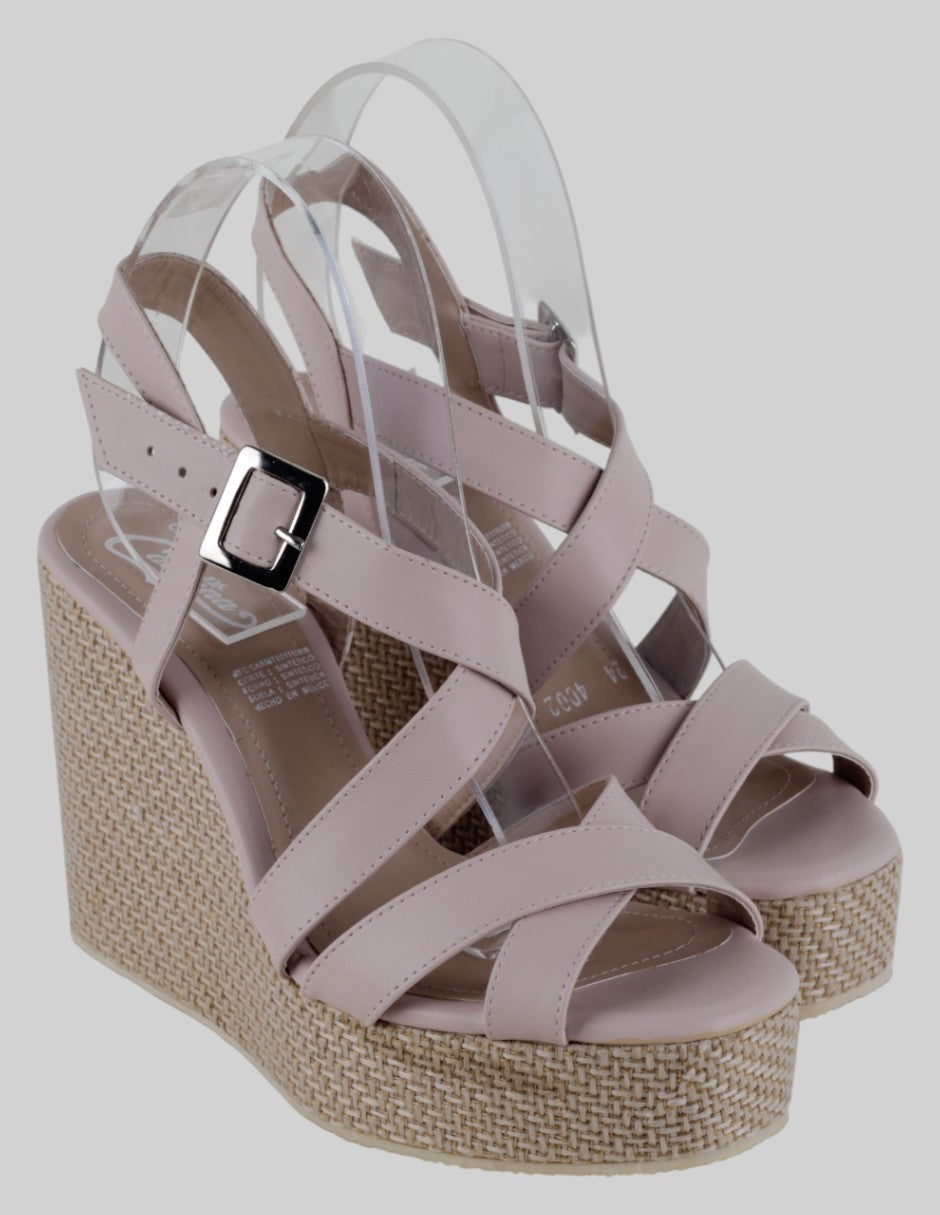 Sandalias con plataforma Exterior Sintético Color Rosa Para Mujer De catalina