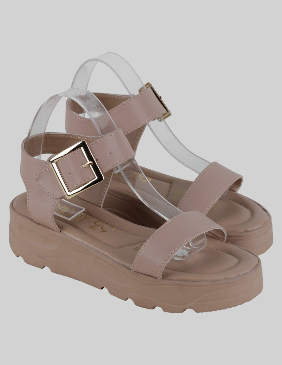 Sandalias con plataforma Exterior Sintético Color Rosa Para Mujer De monday 29