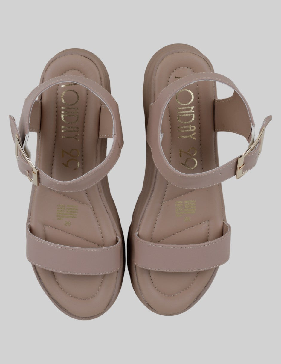 Sandalias con plataforma  en Sintético – Rosa talla 26