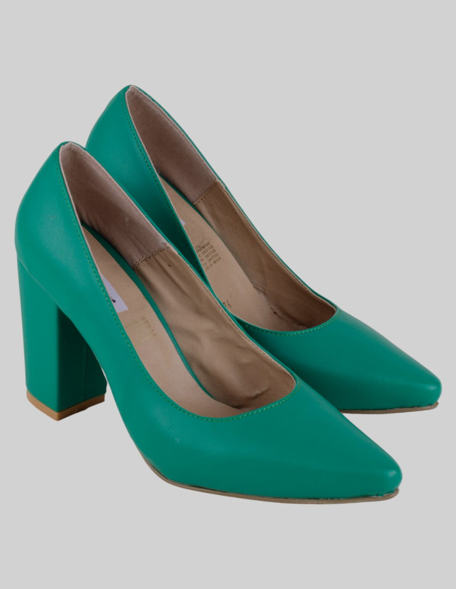 Zapatillas Exterior Sintético Color Verde Para Mujer De RBCOLLECTION