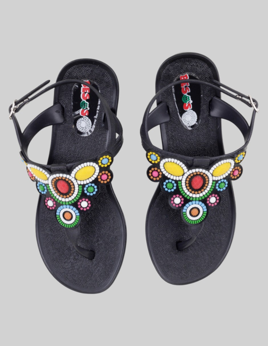 Sandalias clásicas  en Sintético – Negro talla 23