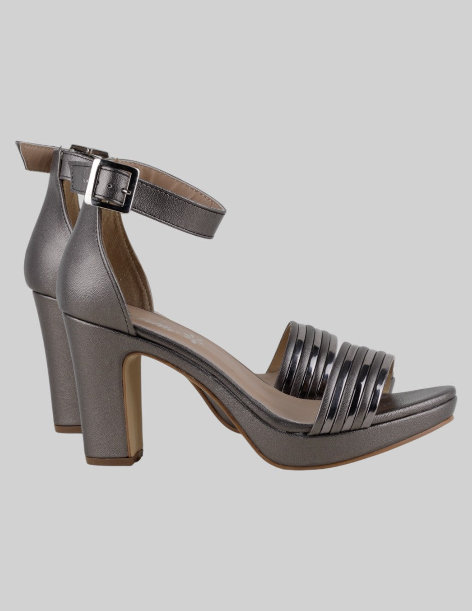 Sandalia con tacón  en Sintético – Dorado talla 25
