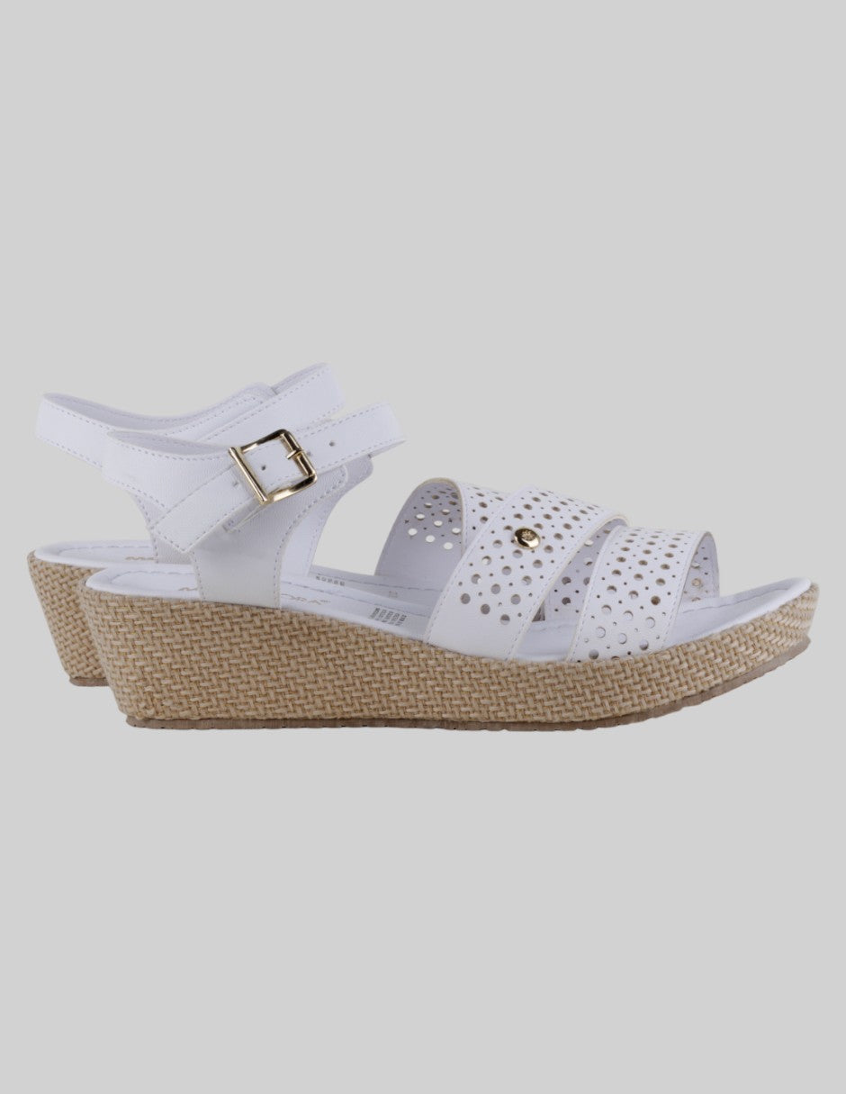 Sandalias con plataforma  en Sintético – Blanco talla 26