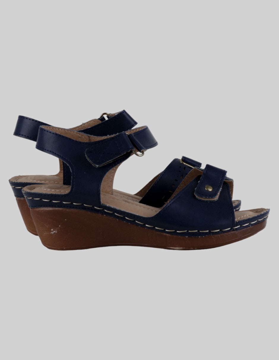 Sandalias con plataforma  en Sintético – Azul talla 23