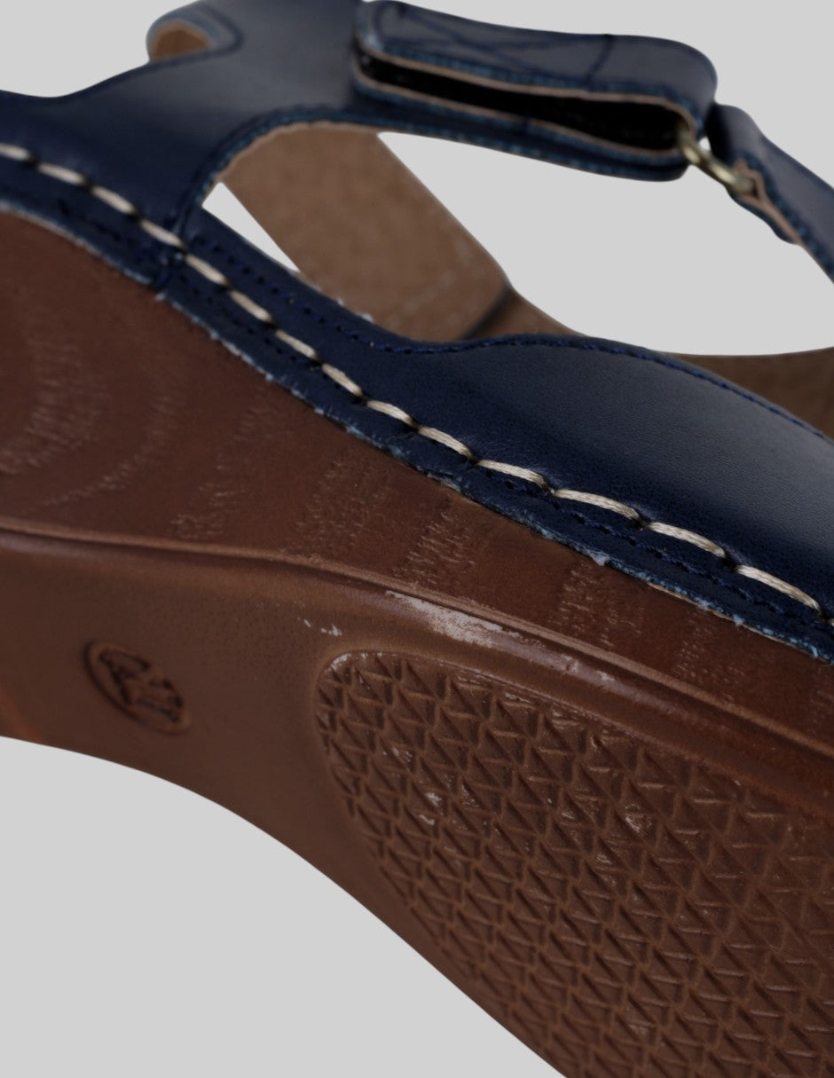 Sandalias con plataforma  en Sintético – Azul talla 23
