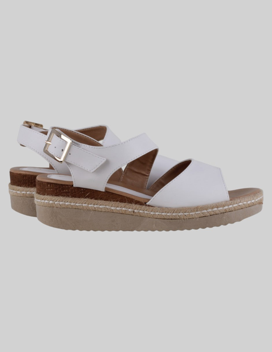 Sandalias con plataforma  en Sintético – Blanco talla 26