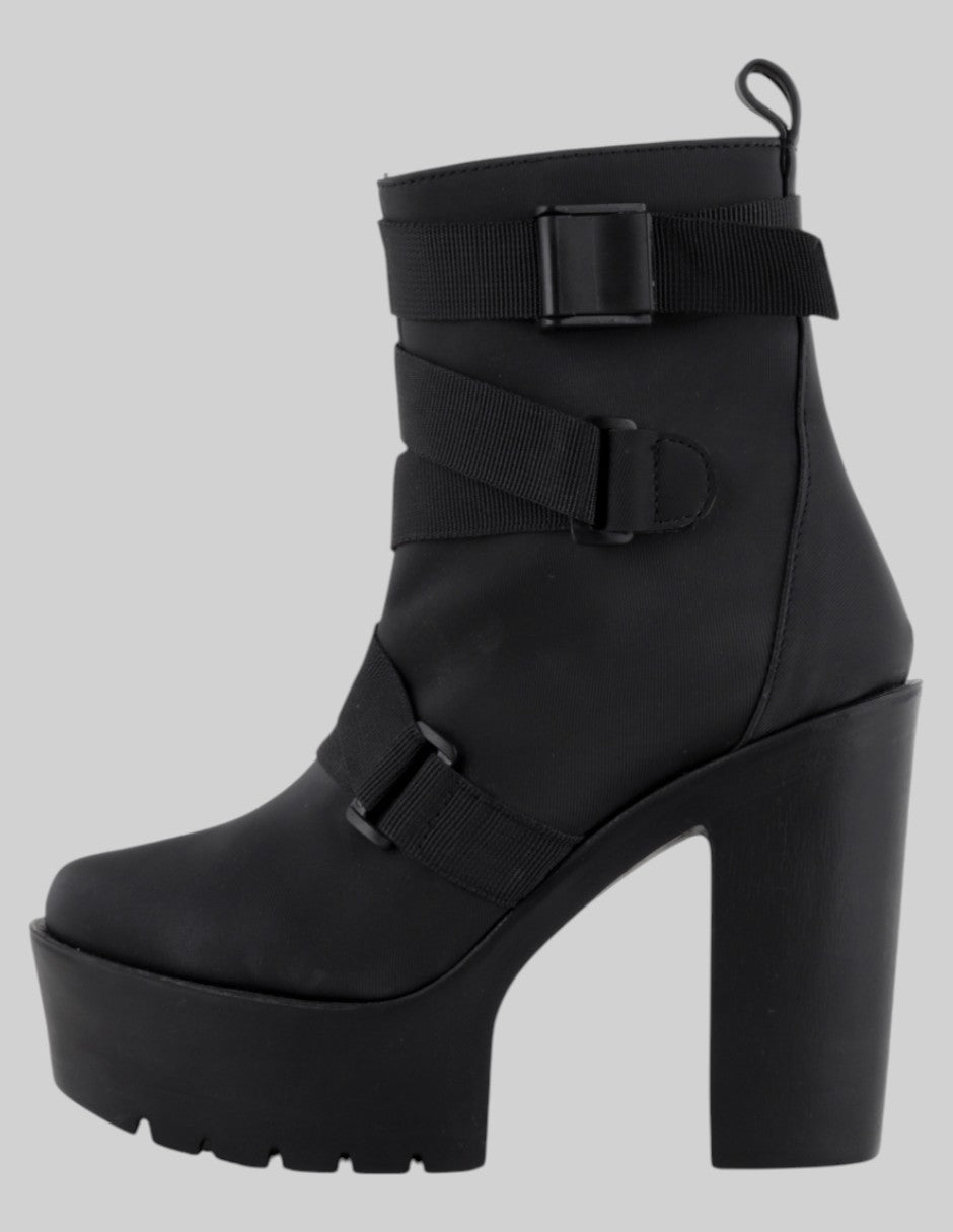Botín con tacón  en Sintético – Negro talla 26