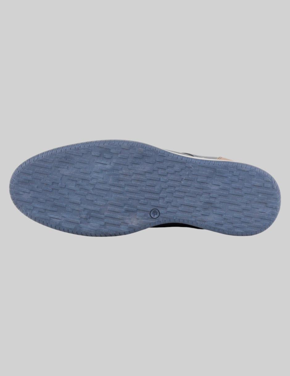 Zapatos de confort  en Piel vegana – Azul talla 27