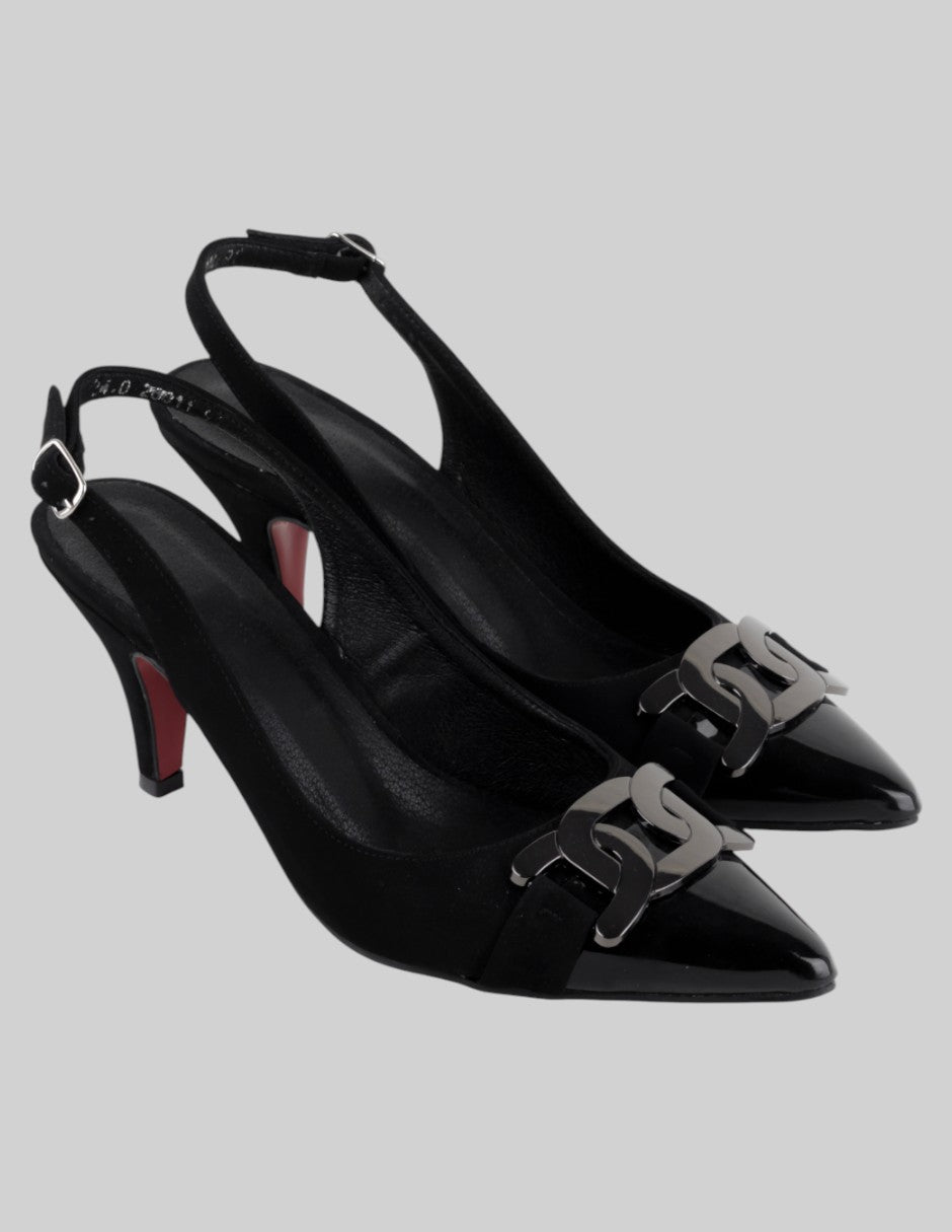 Zapatillas Exterior Textil Color Negro Para Mujer De RBCOLLECTION