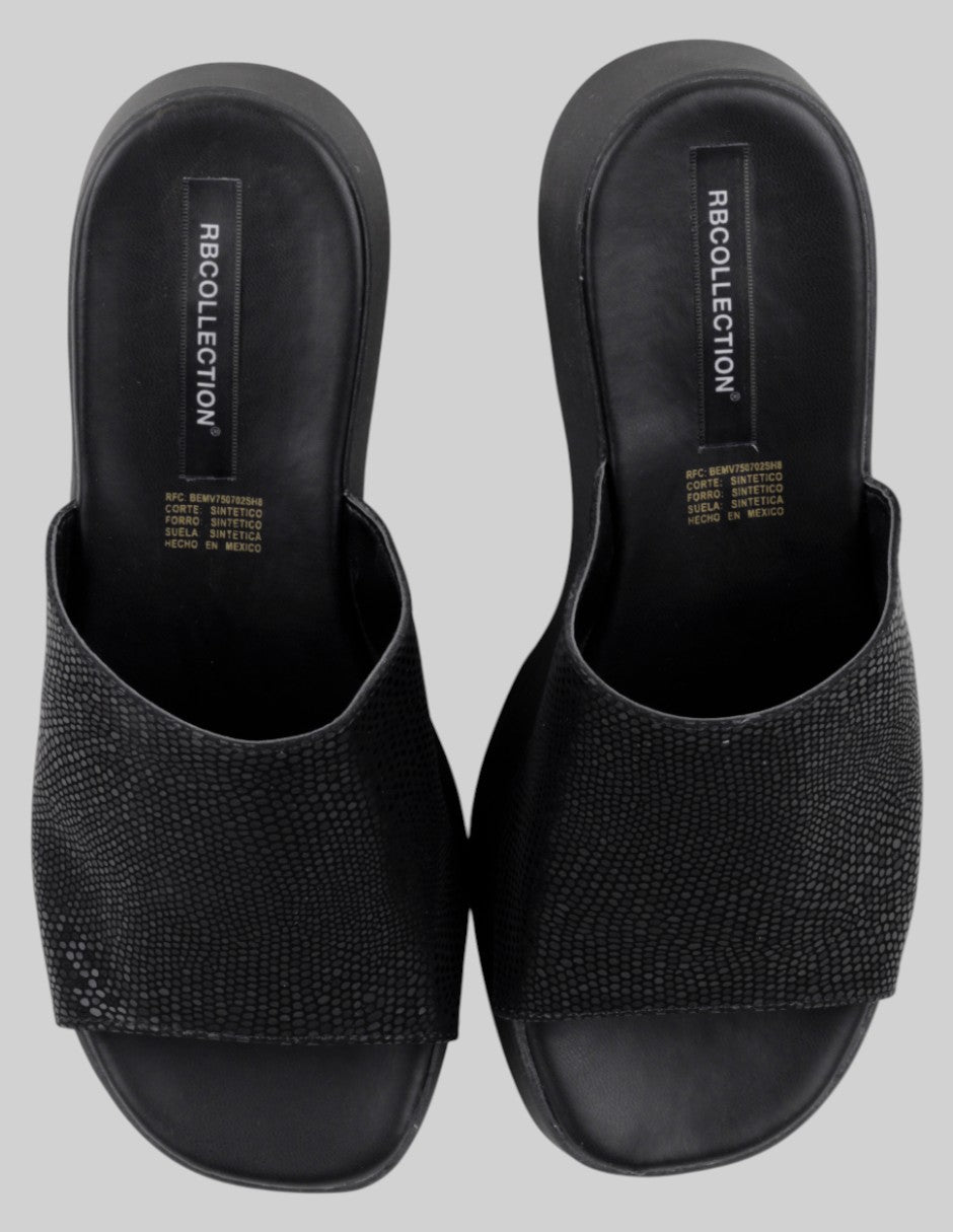 Sandalias con plataforma  en Sintético – Negro talla 24