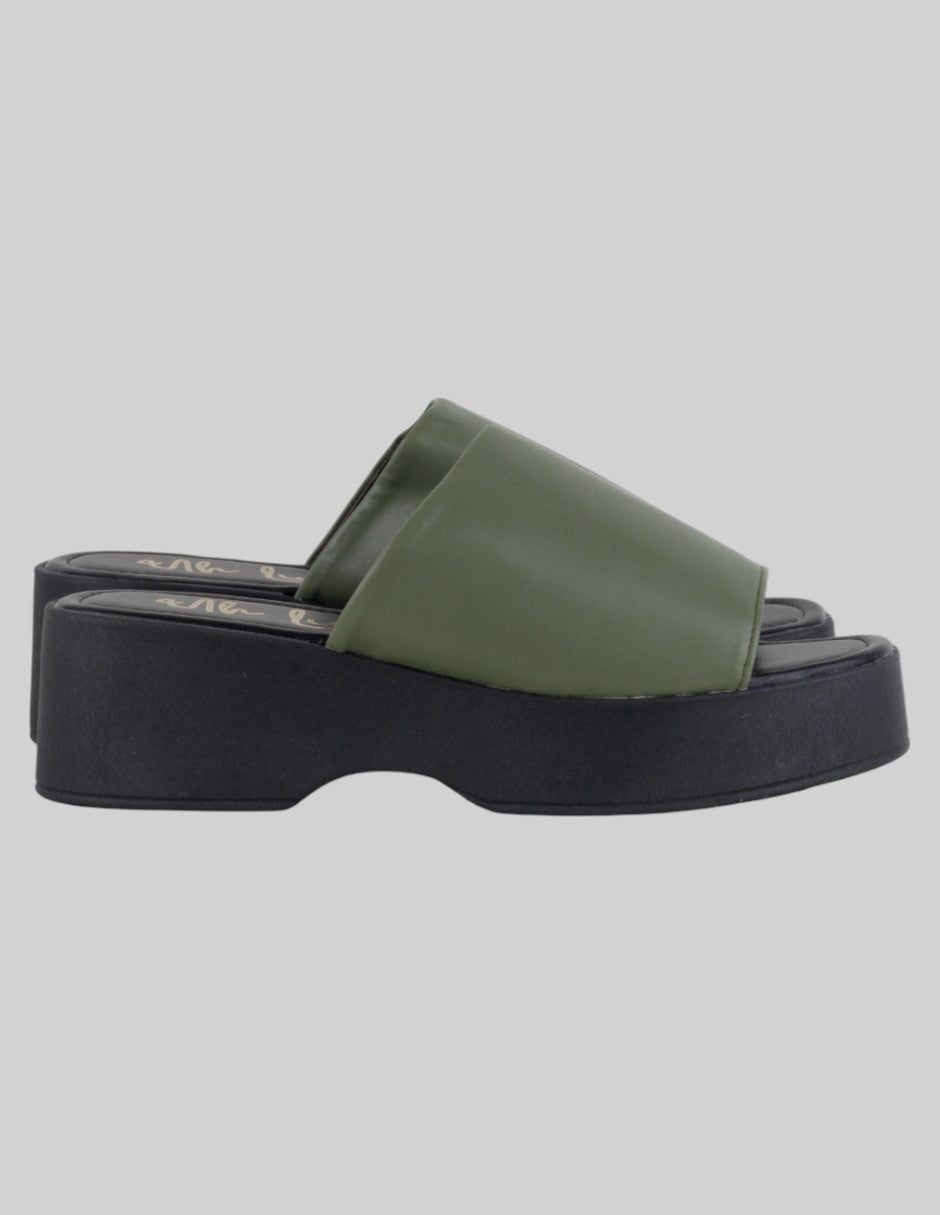 Sandalias con plataforma  en Sintético – Verde talla 26