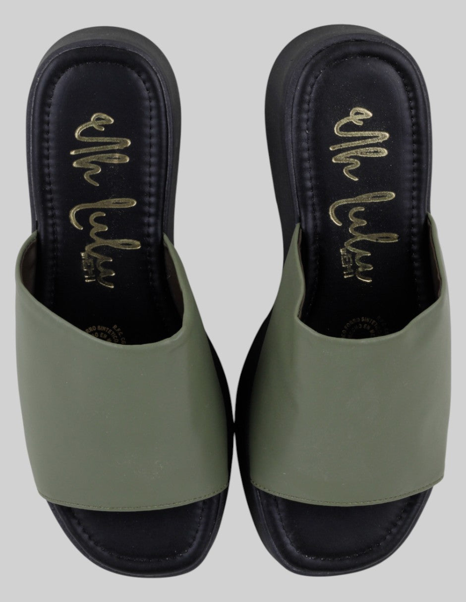Sandalias con plataforma  en Sintético – Verde talla 26