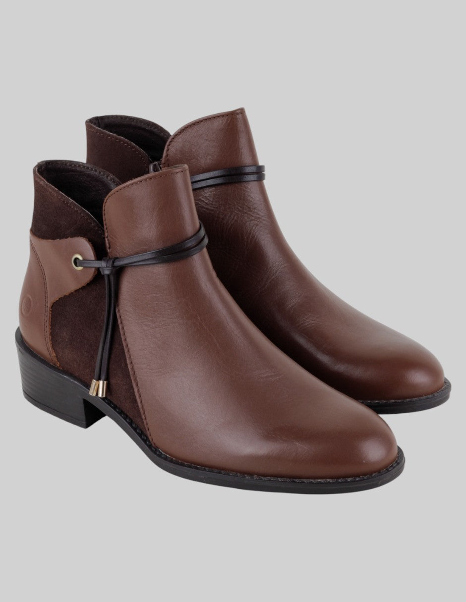 Botas casuales Exterior Piel  Color Café Para Mujer De mora mora