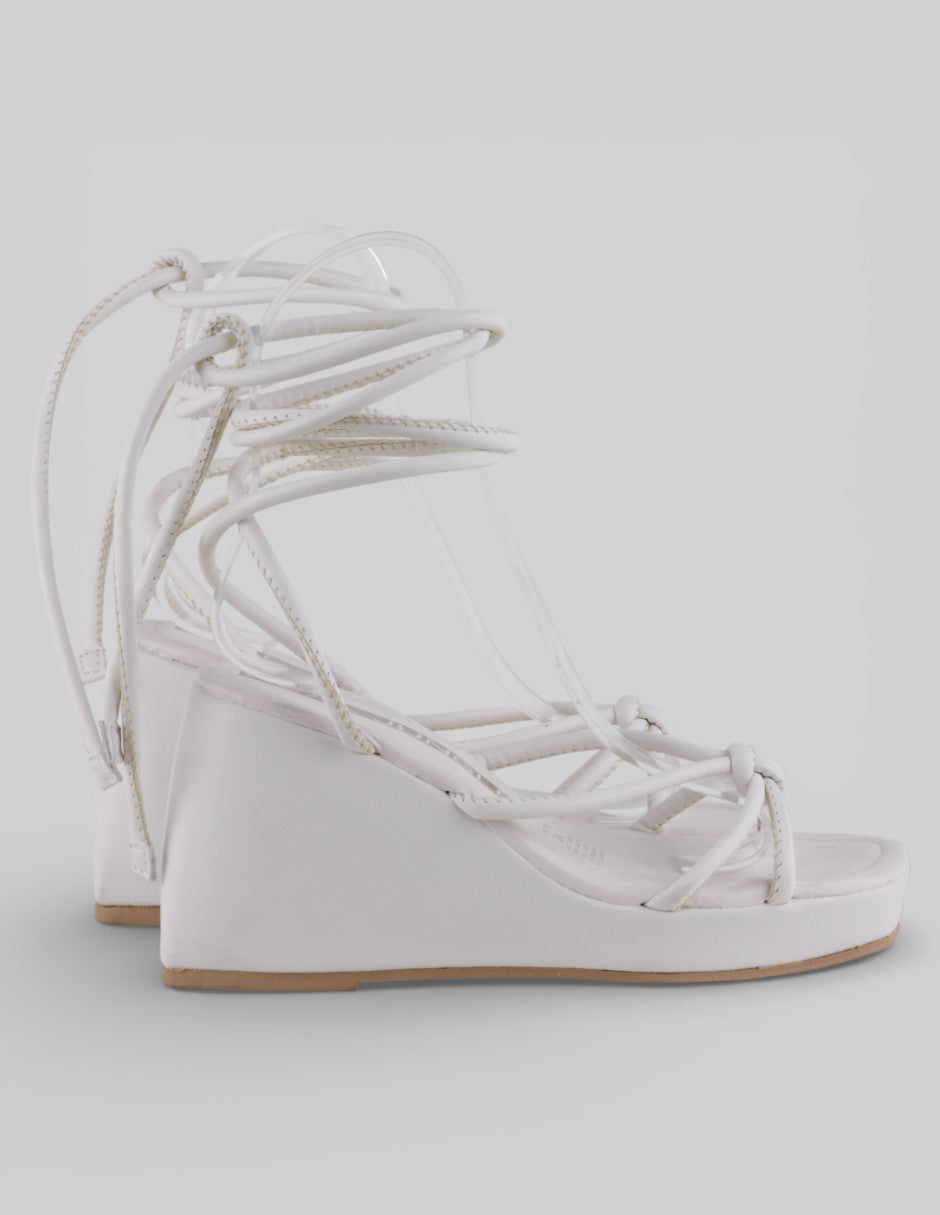 Sandalias con plataforma  en Sintético – Blanco talla 24