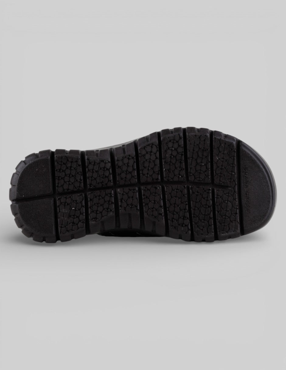 Sandalias de piso  en Piel – Café talla 22