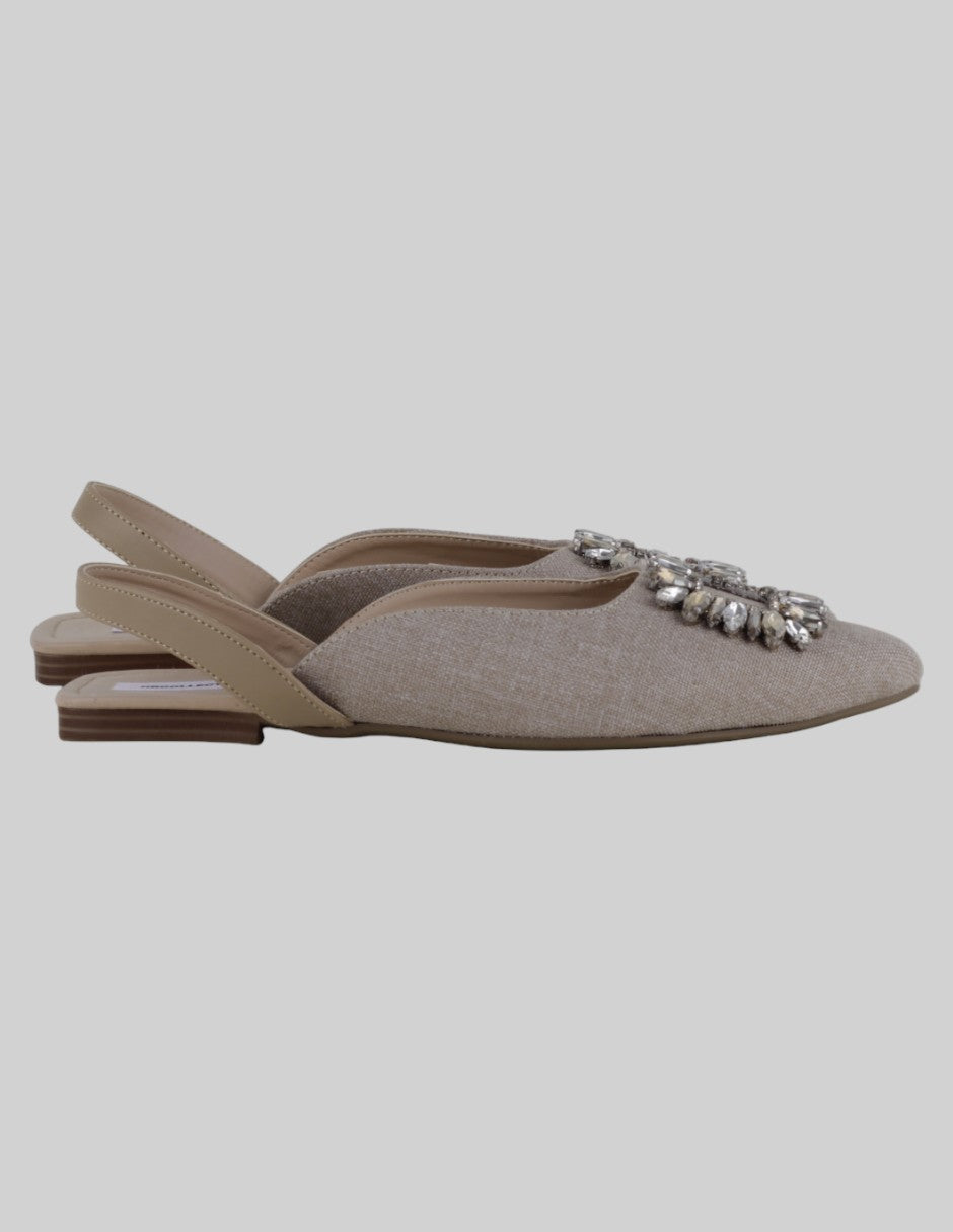 Loafers  en Textil – Beige talla 24