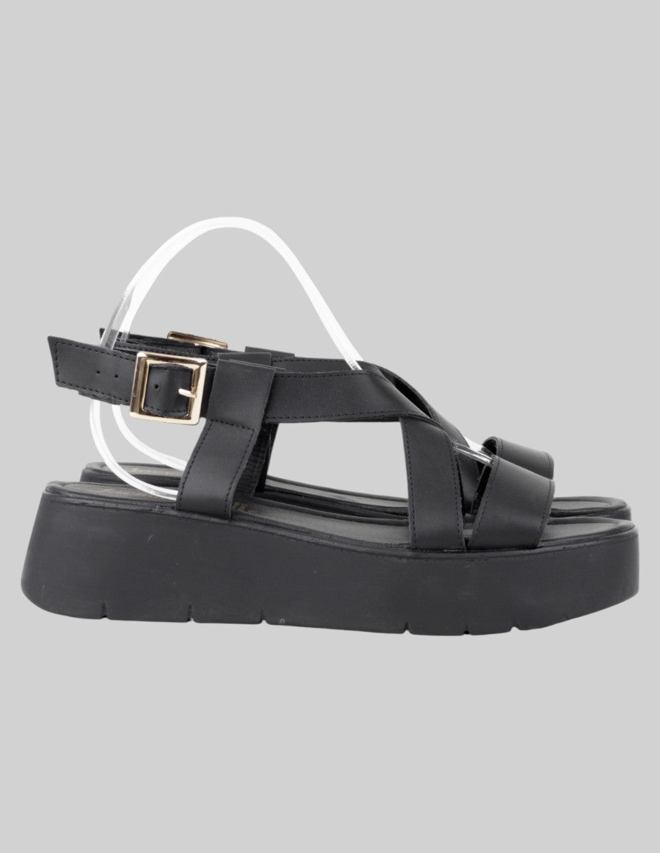 Sandalias con plataforma  en Sintético – Negro talla 23/26