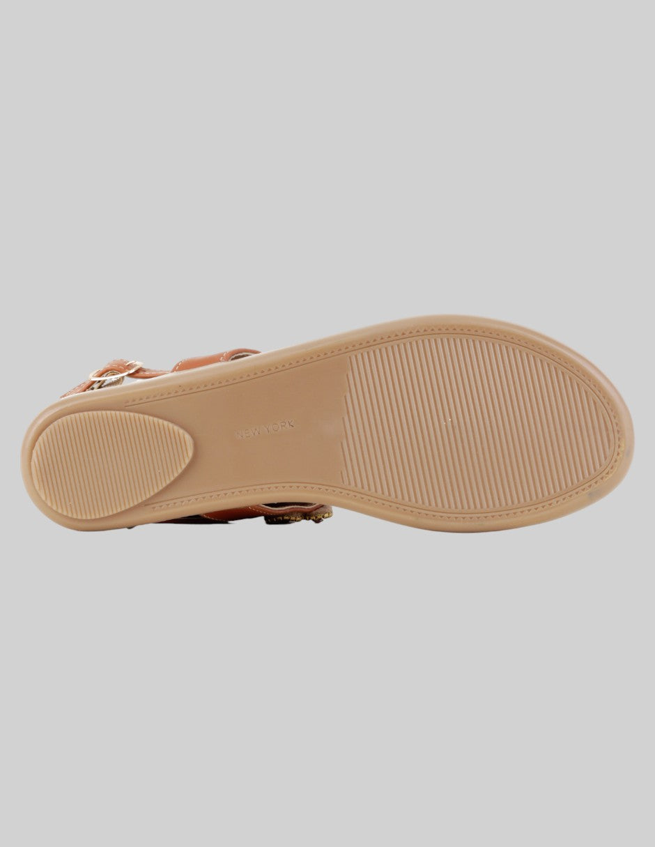 Sandalias clásicas  en Sintético – Café talla 25
