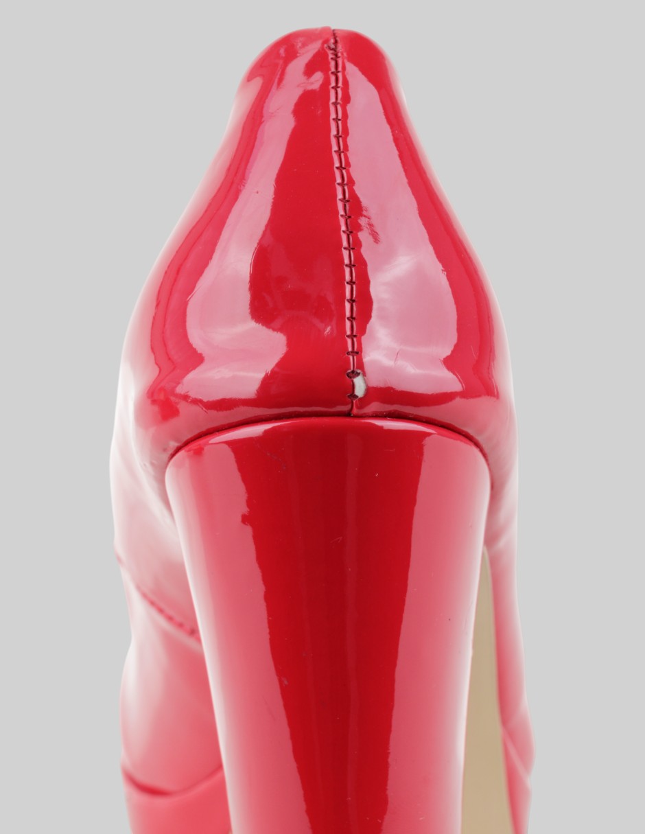 Zapatillas  en Charol – Rojo talla 24