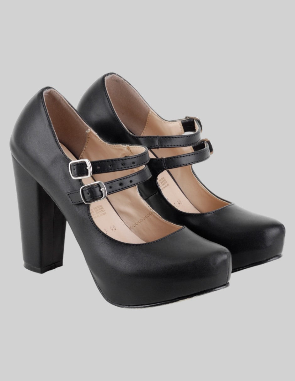 Zapatillas Exterior Sintético Color Negro Para Mujer De RBCOLLECTION