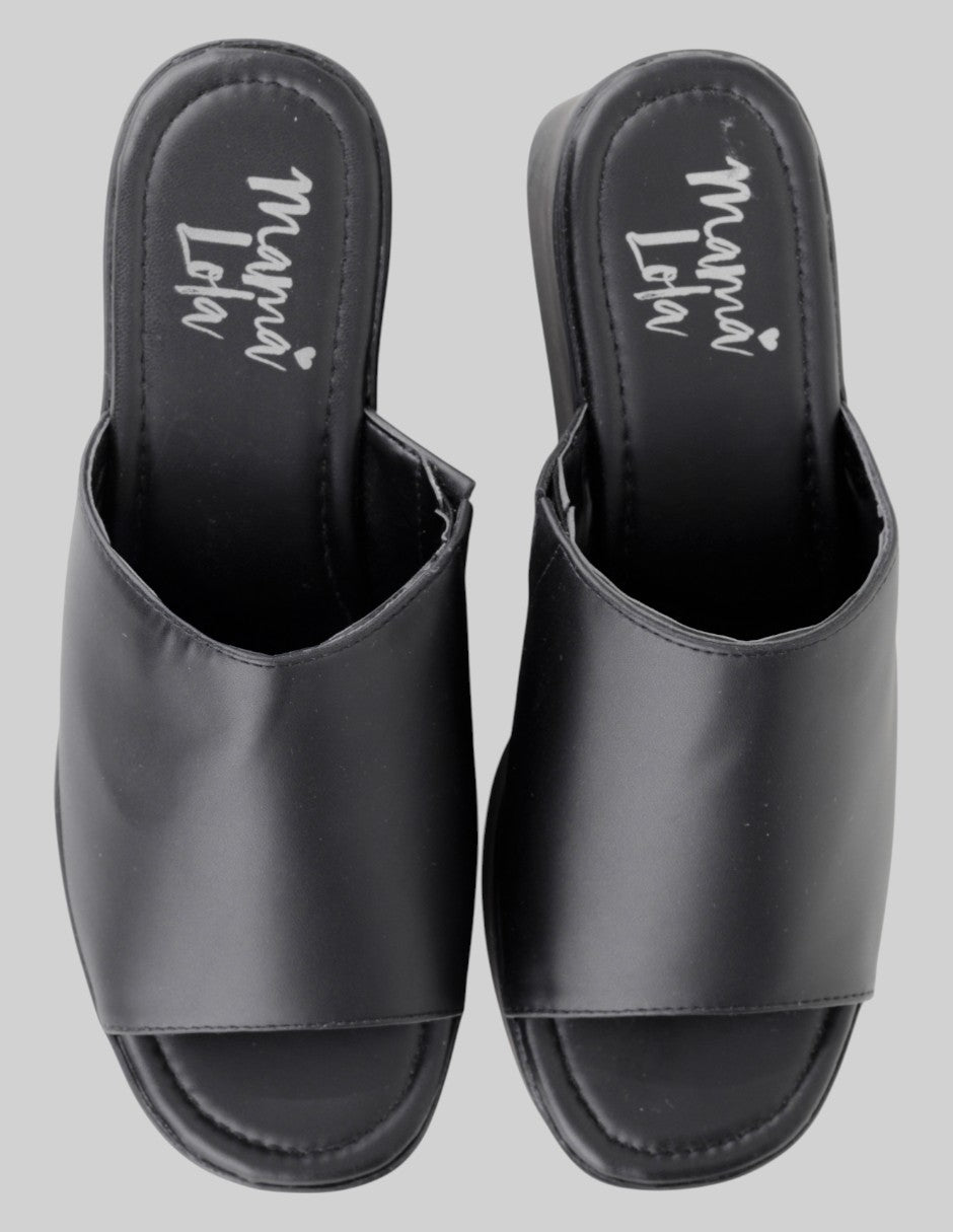 Sandalias con plataforma  en Sintético – Negro talla 25