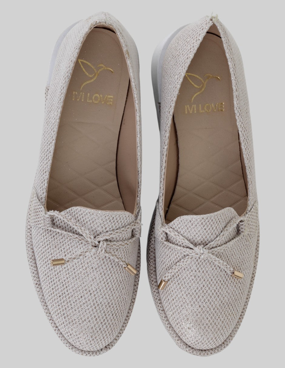 Mocasines  en Textil – Beige talla 24