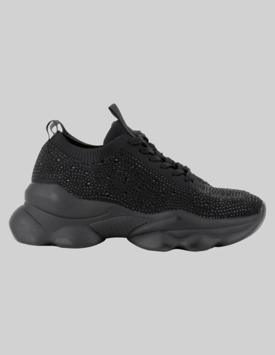 Tenis tipo deportivo   en Textil – Negro talla 25