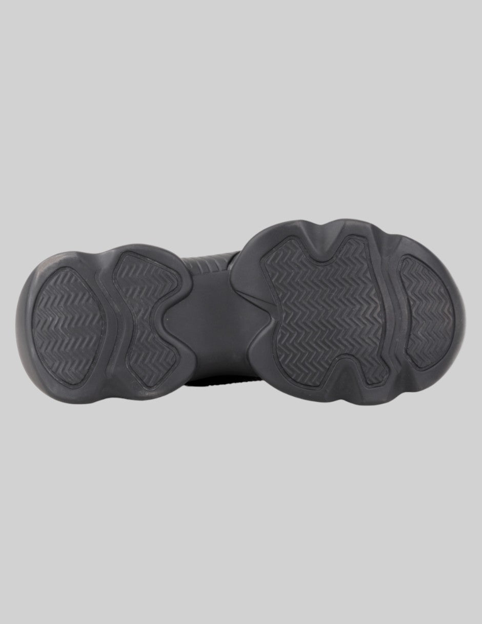 Tenis tipo deportivo   en Textil – Negro talla 25