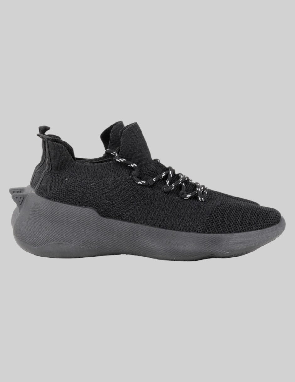 Tenis tipo deportivo   en Textil – Negro talla 27
