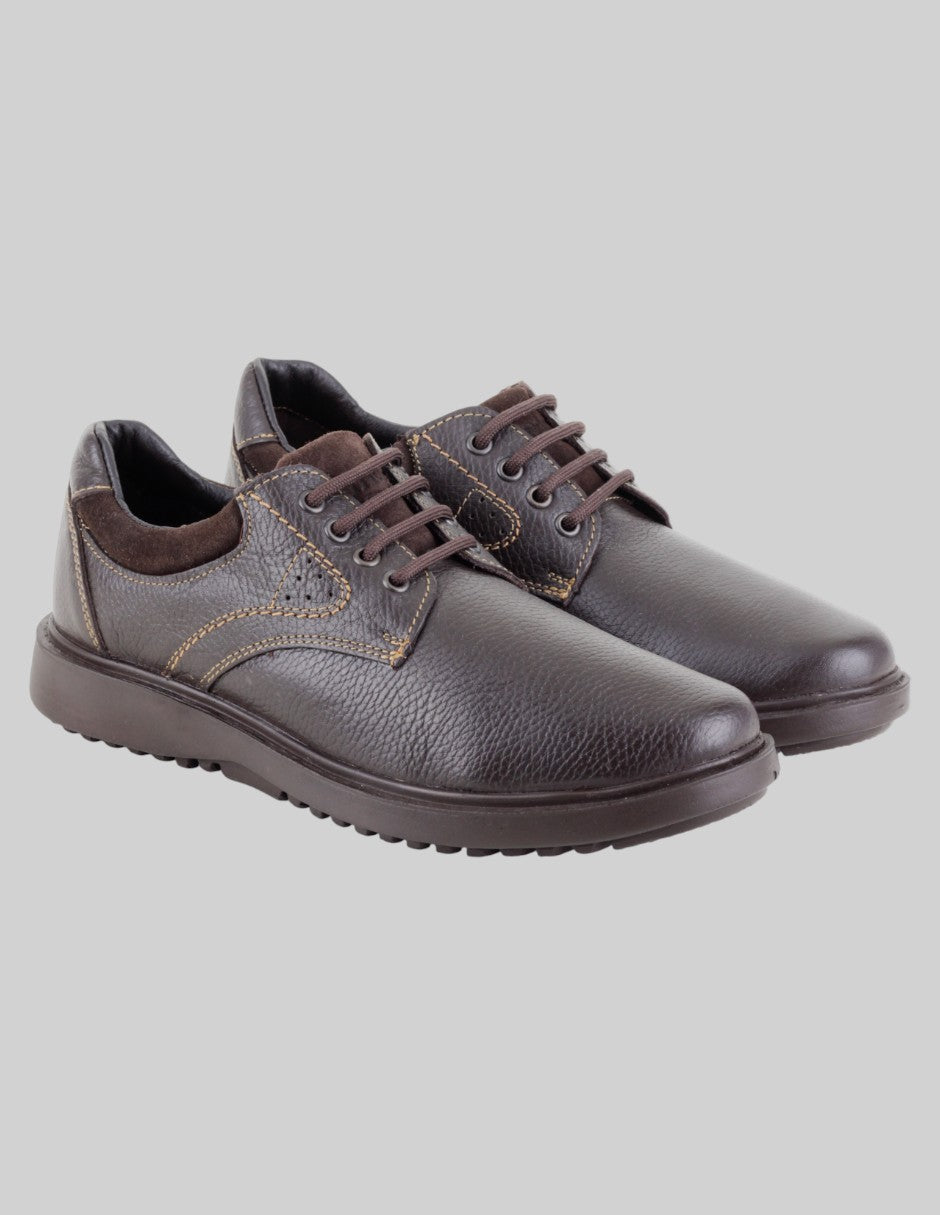 Zapatos de confort Exterior Piel Color Café Para Hombre De Vandana