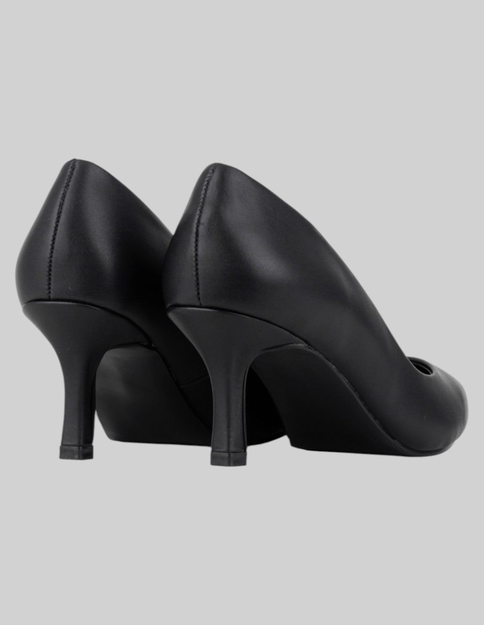 Zapatillas  en Piel vegana – Negro talla 25