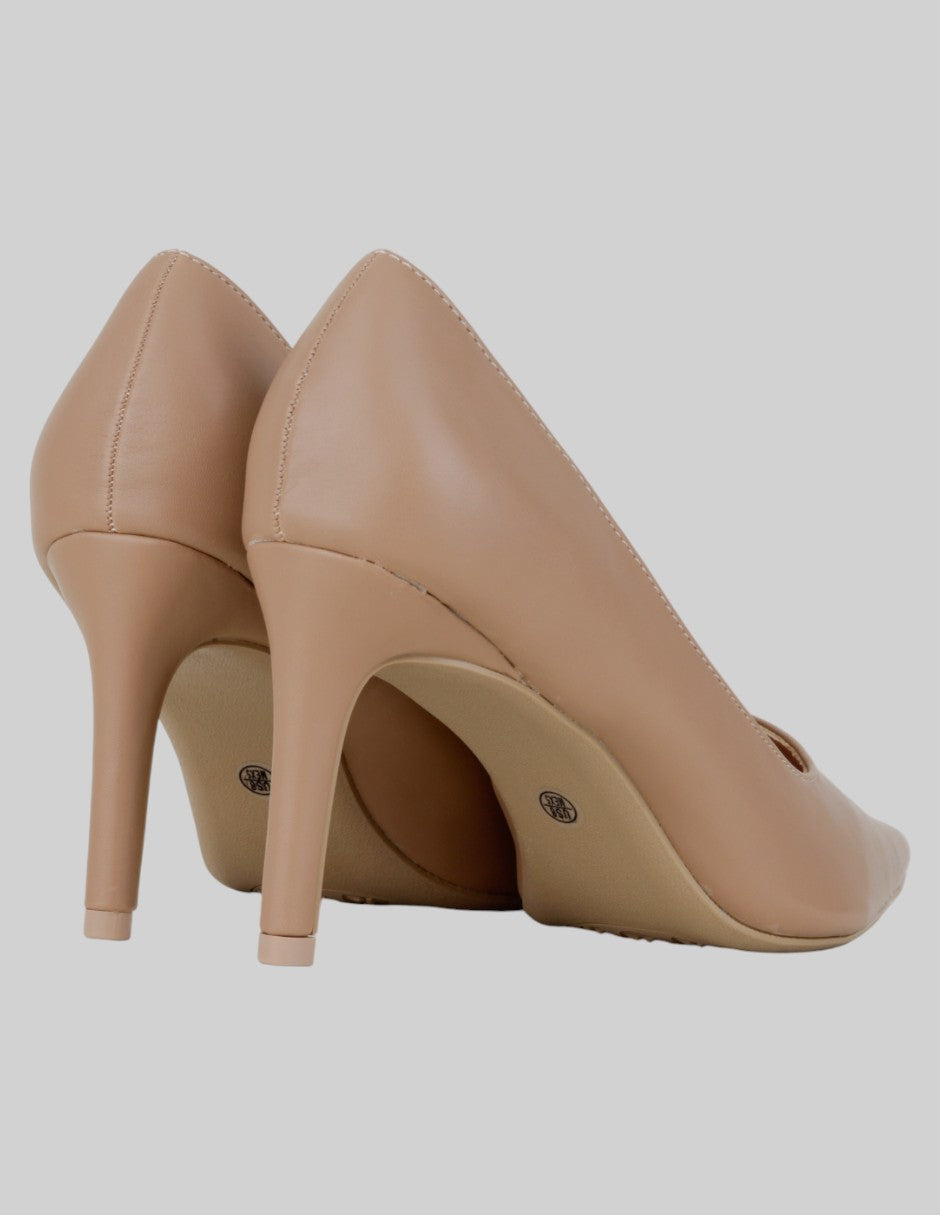 Zapatillas  en Piel vegana – Beige talla 25