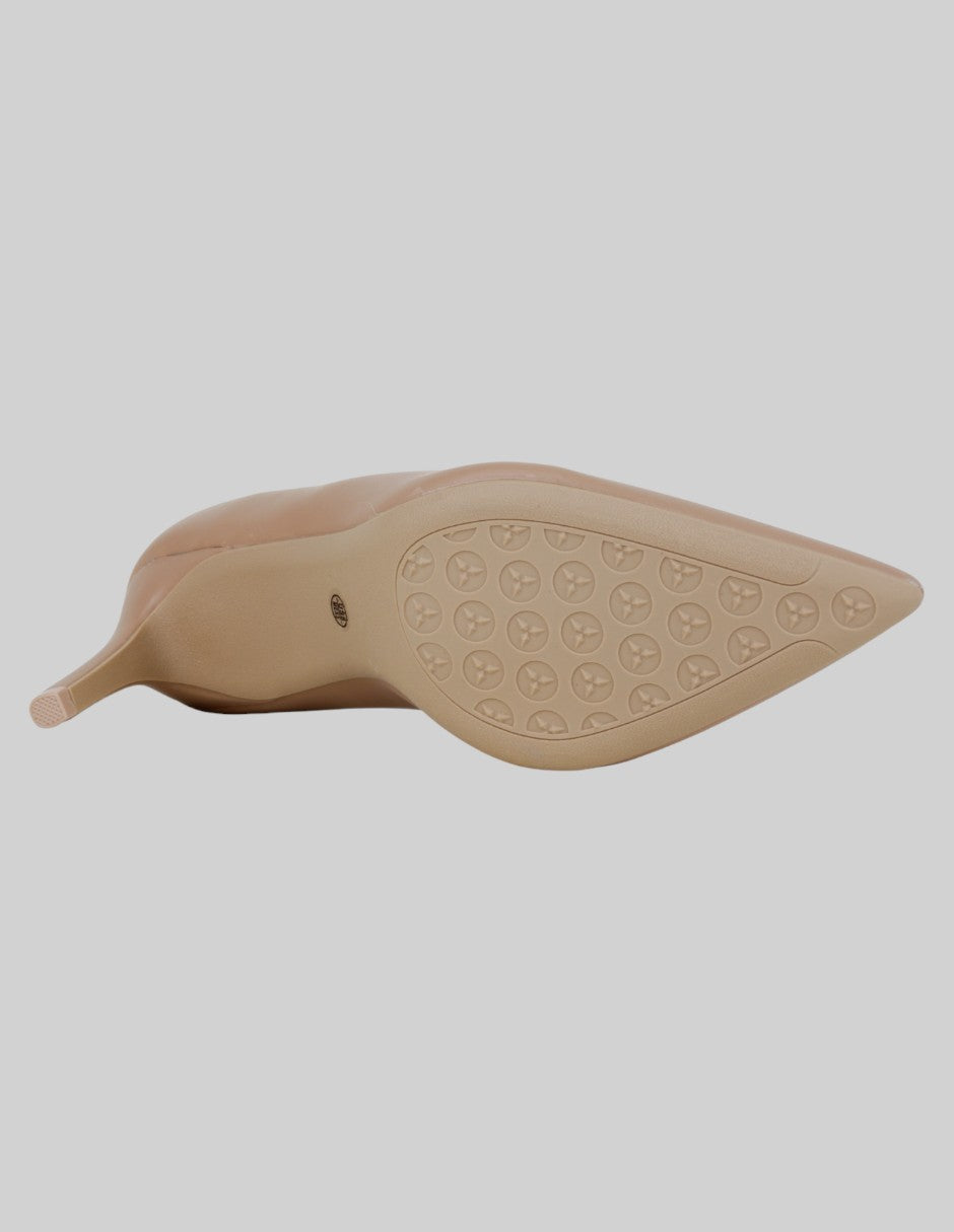 Zapatillas  en Piel vegana – Beige talla 25