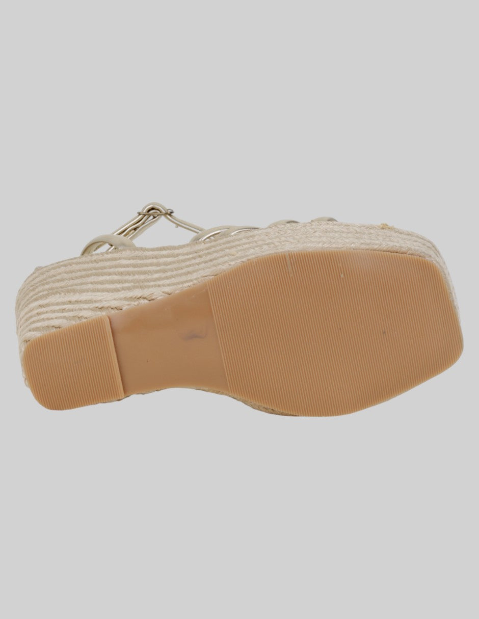 Sandalias con plataforma  en Sintético – Dorado talla 24